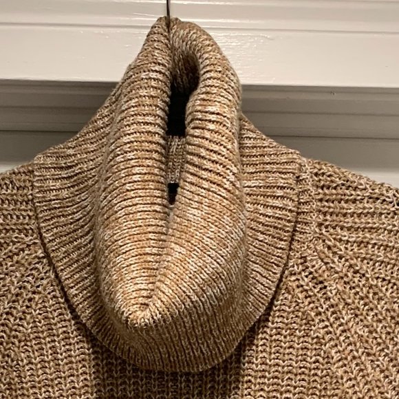 Tan Turtleneck Sweater - Picture 2 of 6